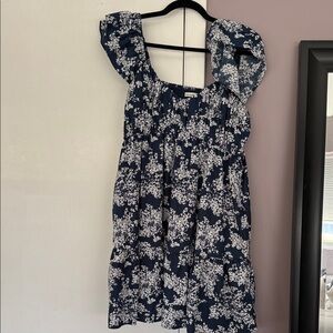 Abercrombie & Fitch Navy Floral Dress